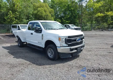 2022 Ford F-250 Xl из США, поврежденный, VIN 1FT7X2BT5NEF34800